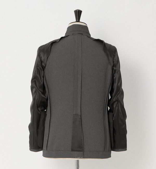 UNITED ARROWS green label relaxing「A+ ポリエステル シャークスキン 2B スタンダード セットアップ ジャケット -ストレッチ-」|テーラードジャケット|