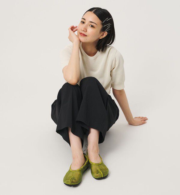BEAUTY&YOUTH UNITED ARROWS「＜PAES＞メッシュ ストリング フラットシューズ」|ローファー|