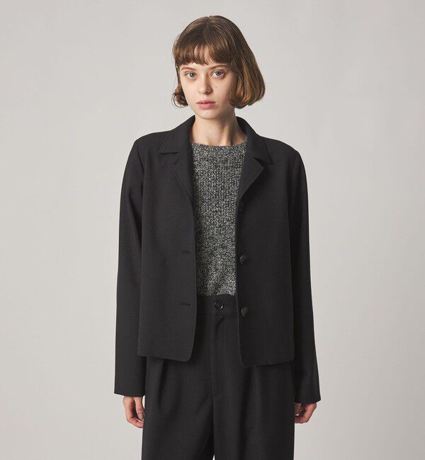 STEVEN ALAN「＜Steven Alan＞ダブルクロス シャツジャケット」|テーラードジャケット|