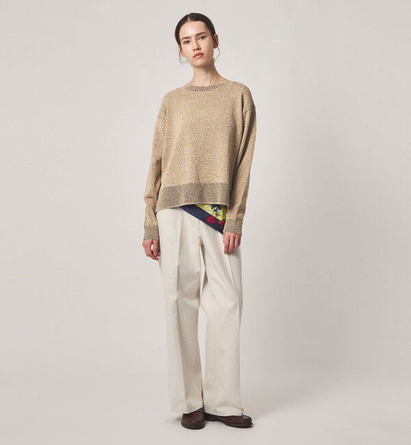 STEVEN ALAN「＜Steven Alan＞ミックス ニット プルオーバー」|ニット・セーター|