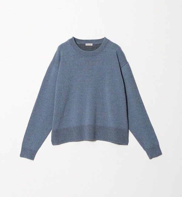 STEVEN ALAN「＜Steven Alan＞ミックス ニット プルオーバー」|ニット・セーター|LT.BLUE