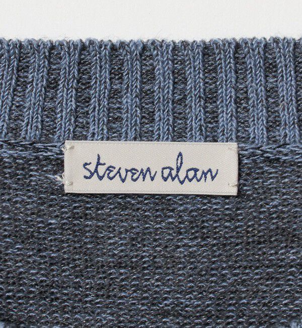 STEVEN ALAN「＜Steven Alan＞ミックス ニット プルオーバー」|ニット・セーター|