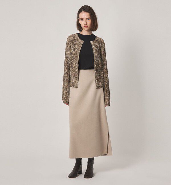 STEVEN ALAN「＜Steven Alan＞ミックス リブ カーディガン」|カーディガン|