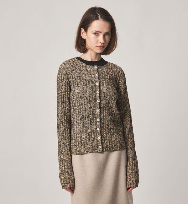 STEVEN ALAN「＜Steven Alan＞ミックス リブ カーディガン」|カーディガン|