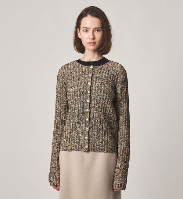 STEVEN ALAN「＜Steven Alan＞ミックス リブ カーディガン」|カーディガン|