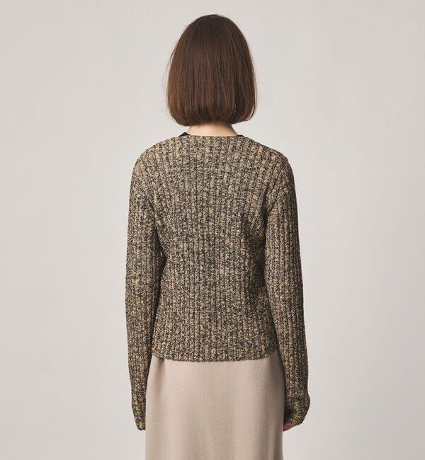 STEVEN ALAN「＜Steven Alan＞ミックス リブ カーディガン」|カーディガン|