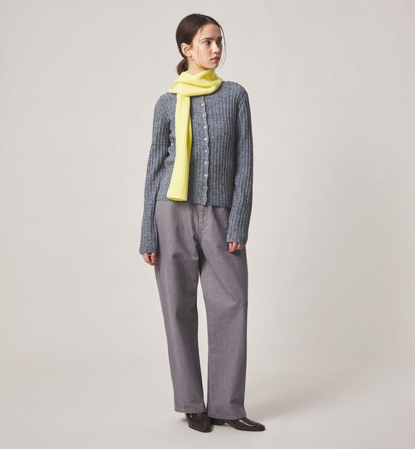 STEVEN ALAN「＜Steven Alan＞ミックス リブ カーディガン」|カーディガン|