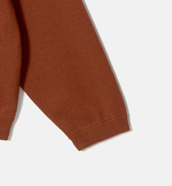 BEAUTY&YOUTH UNITED ARROWS「KNITEE フェザー コットン ヘンリーネック ニット Tシャツ ウォッシャブル」|ニット・セーター|
