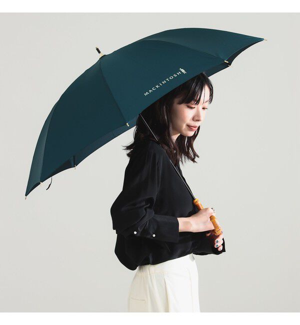 Demi-Luxe BEAMS 「MACKINTOSH / HERIOT ソリッド 長傘」|傘|
