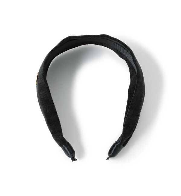 Demi-Luxe BEAMS 「TRESSE / ワイド ワーム カチューシャ」|その他|BLACK