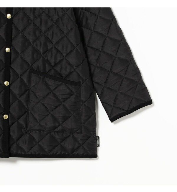 Demi-Luxe BEAMS 「Traditional Weatherwear / WAVERLY Aライン ミドル ジャケット」|ブルゾン・スタジャン|