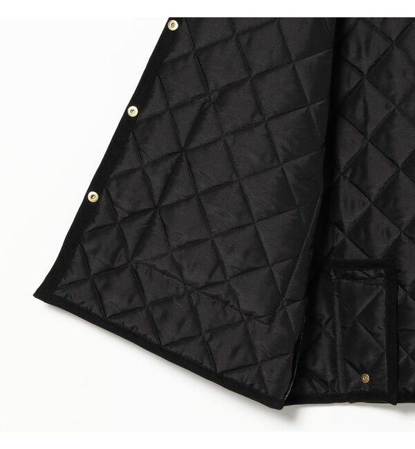 Demi-Luxe BEAMS 「Traditional Weatherwear / WAVERLY Aライン ミドル ジャケット」|ブルゾン・スタジャン|