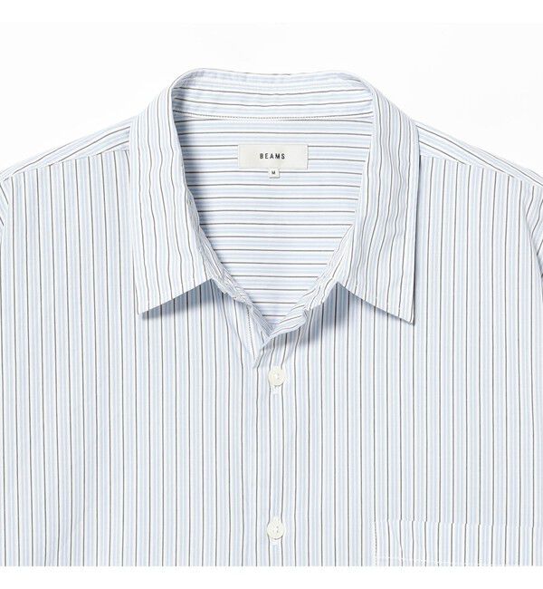 BEAMS「ストライプ シャツ【リラックスフィット】」|シャツ・ブラウス|