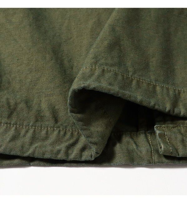 BEAMS PLUS「sage de cret / Cotton Linen Back Sateen M-47 Type Jacket」|ブルゾン・スタジャン|
