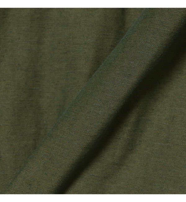 BEAMS PLUS「sage de cret / Cotton Linen Back Sateen M-47 Type Jacket」|ブルゾン・スタジャン|