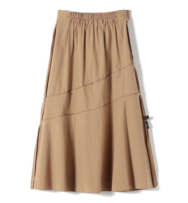 SHIPS for women「SHIPS Primary Navy Label:〈手洗い可能〉アシンメトリー ティアード スカート」|スカート|