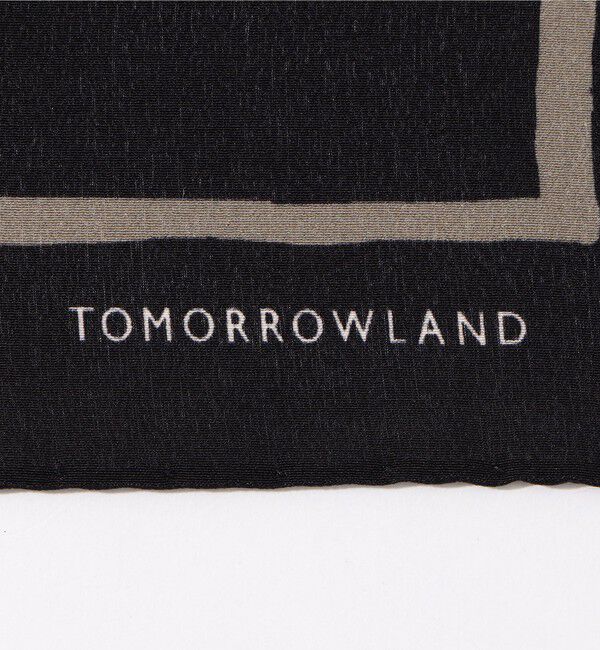 TOMORROWLAND GOODS「TOMORROWLAND シルク パッチワークマルチプリントポケットチーフ」|バンダナ・スカーフ|