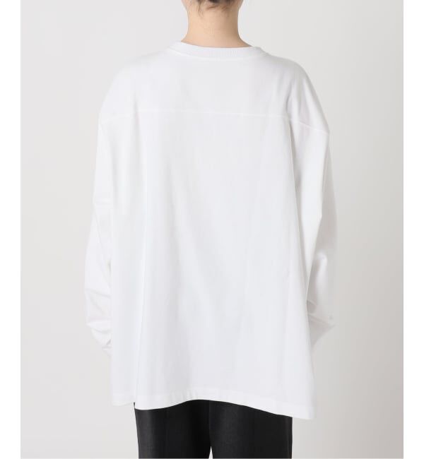  「《追加2》[THE MOOD]レースアップロングTシャツ」|Tシャツ・カットソー|