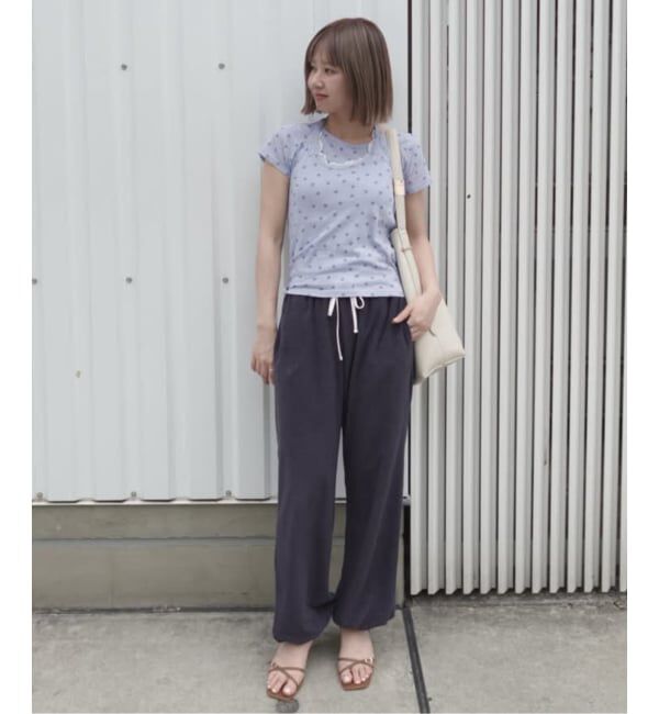 SLOBE IENA「miller/ミラー SLOBE別注 ホルターネック&times;Tシャツセット」|Tシャツ・カットソー|