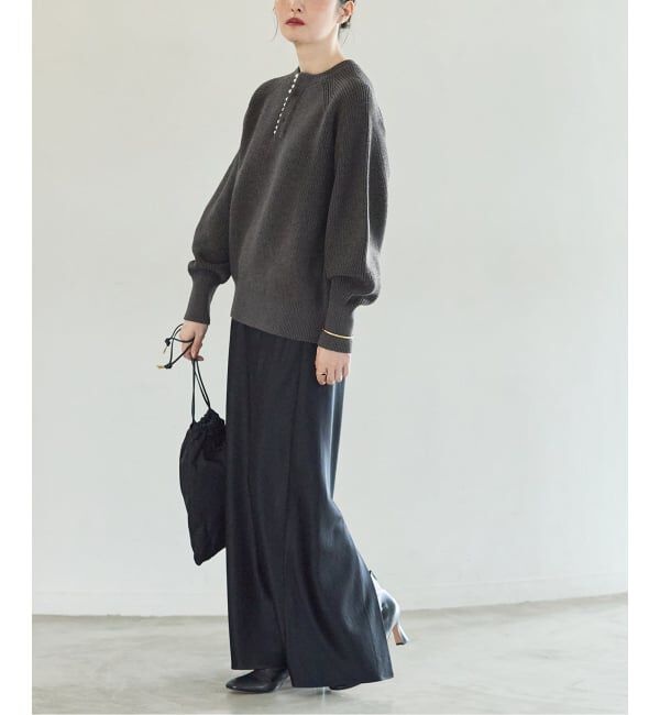 journal standard L'essage「《一部WEB限定カラー/追加予約》パールスキッパープルオーバー」|ニット・セーター|