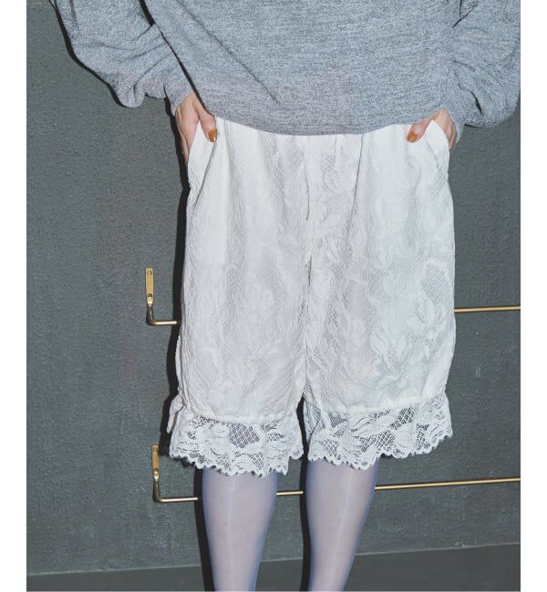 JOURNAL STANDARD「【SALLY VINTAGE &times; JOURNAL STANDARD】SALLY LACE HALF PANTS」|その他|