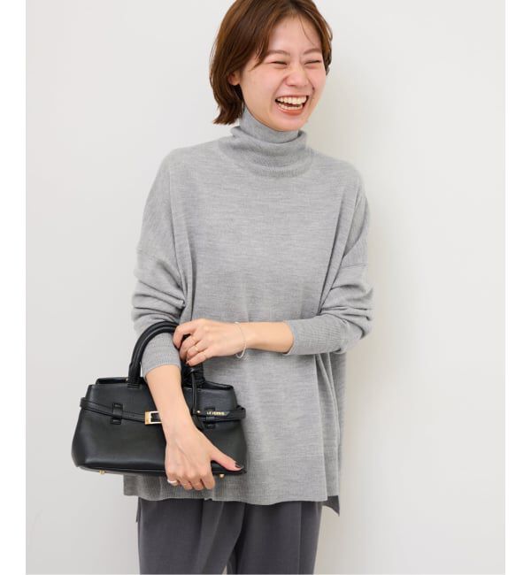 JOURNAL STANDARD relume「《追加予約 / 新色》BiellaYarnワイドタートルネック」|ニット・セーター|