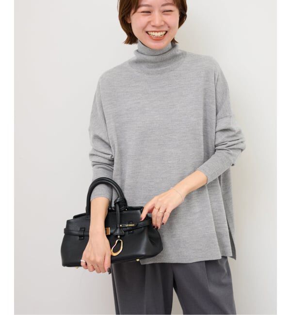 JOURNAL STANDARD relume「《追加予約 / 新色》BiellaYarnワイドタートルネック」|ニット・セーター|