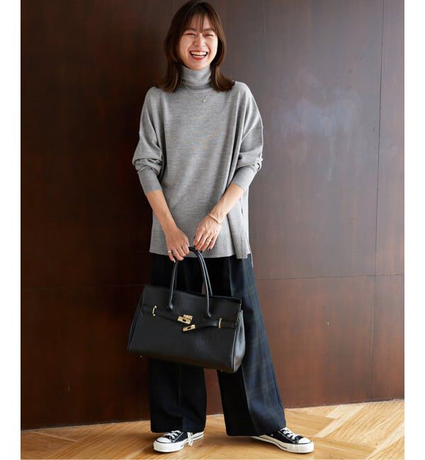 JOURNAL STANDARD relume「《追加予約 / 新色》BiellaYarnワイドタートルネック」|ニット・セーター|