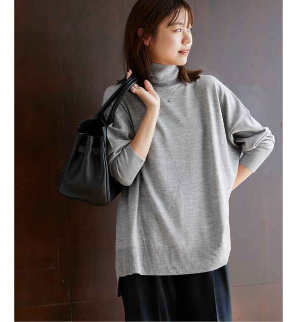 JOURNAL STANDARD relume「《追加予約 / 新色》BiellaYarnワイドタートルネック」|ニット・セーター|