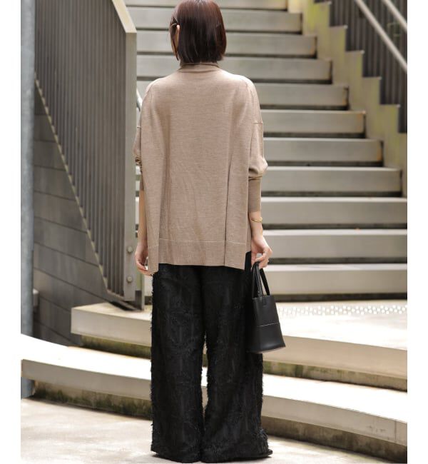 JOURNAL STANDARD relume「《追加予約 / 新色》BiellaYarnワイドタートルネック」|ニット・セーター|
