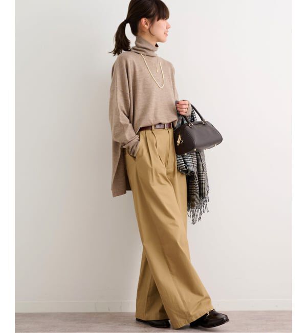 JOURNAL STANDARD relume「《追加予約 / 新色》BiellaYarnワイドタートルネック」|ニット・セーター|