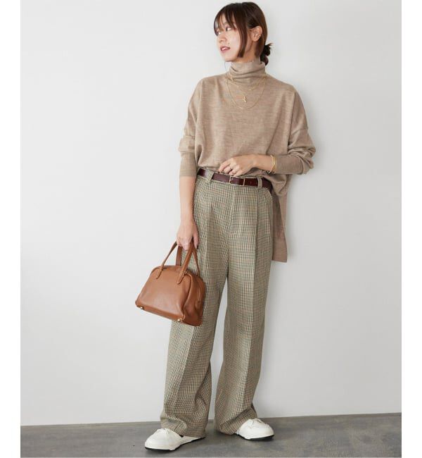 JOURNAL STANDARD relume「《追加予約 / 新色》BiellaYarnワイドタートルネック」|ニット・セーター|