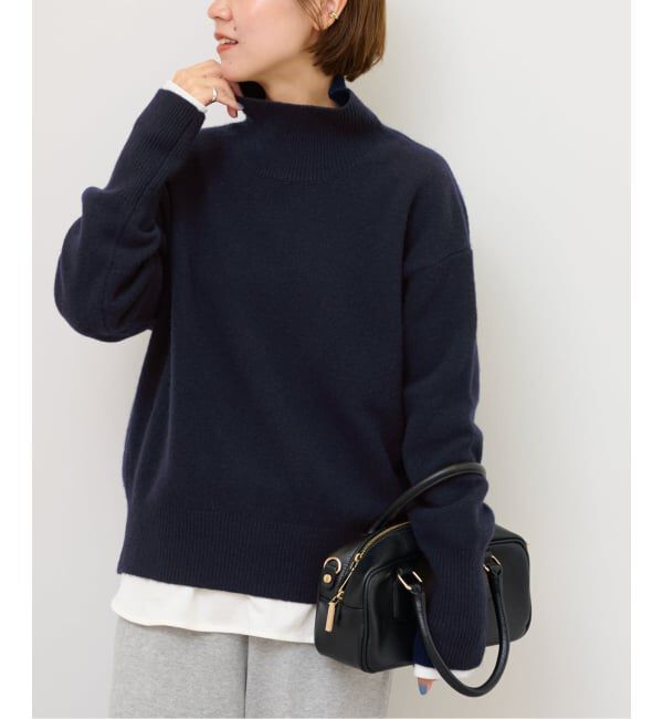 JOURNAL STANDARD relume「《追加予約》ウールカシミヤハイネックプルオーバー」|ニット・セーター|