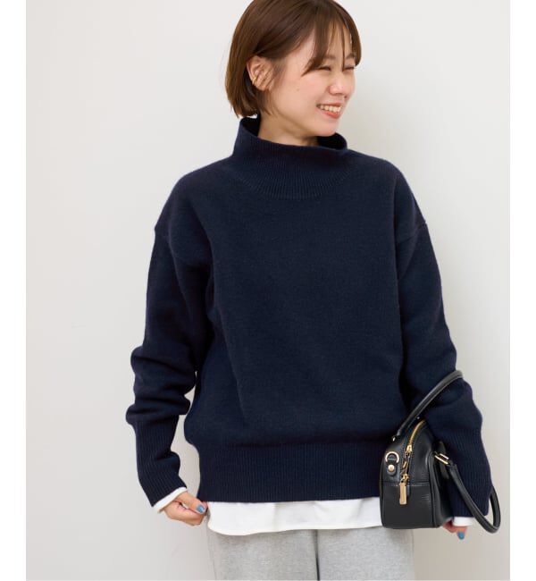 JOURNAL STANDARD relume「《追加予約》ウールカシミヤハイネックプルオーバー」|ニット・セーター|