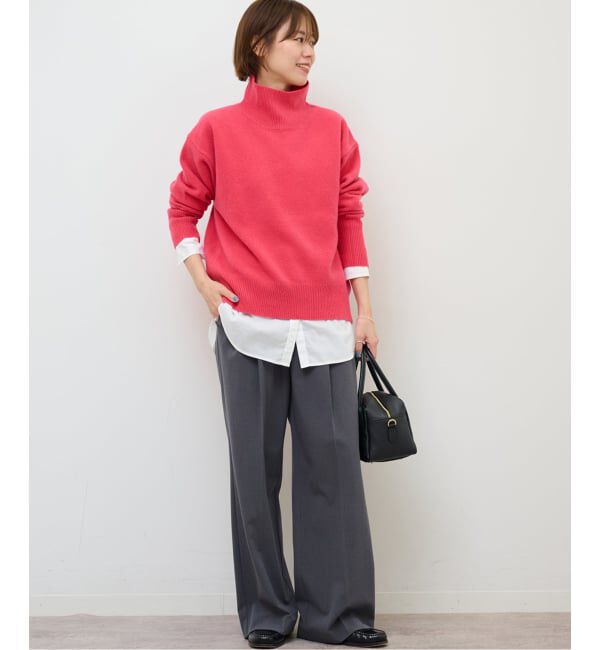 JOURNAL STANDARD relume「《追加予約》ウールカシミヤハイネックプルオーバー」|ニット・セーター|