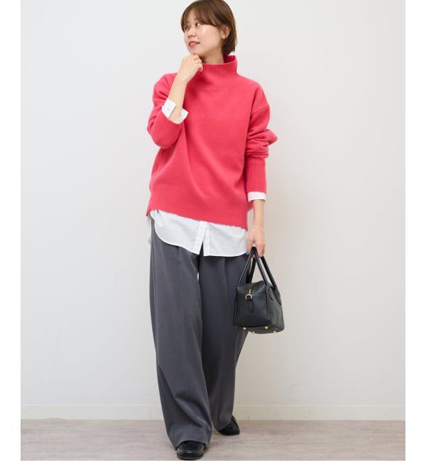 JOURNAL STANDARD relume「《追加予約》ウールカシミヤハイネックプルオーバー」|ニット・セーター|