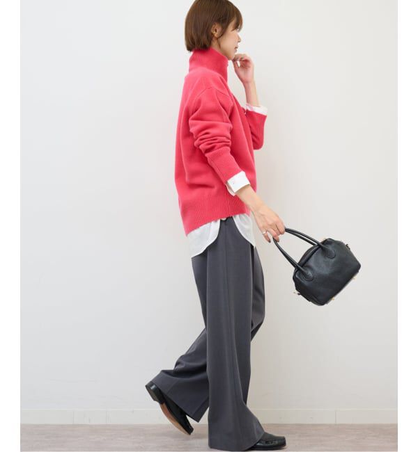 JOURNAL STANDARD relume「《追加予約》ウールカシミヤハイネックプルオーバー」|ニット・セーター|