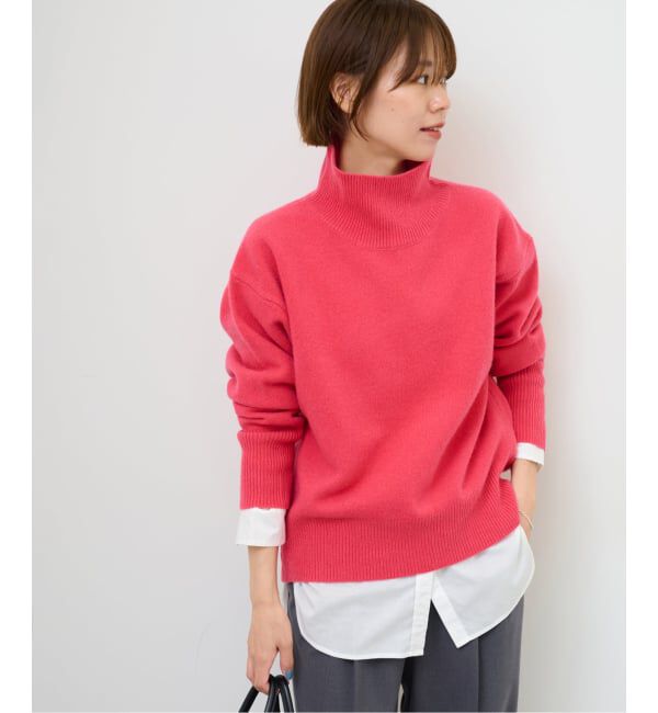 JOURNAL STANDARD relume「《追加予約》ウールカシミヤハイネックプルオーバー」|ニット・セーター|