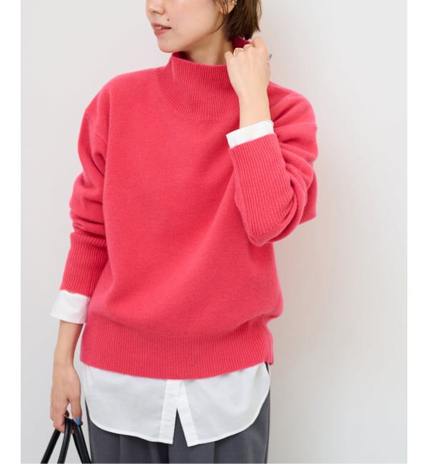 JOURNAL STANDARD relume「《追加予約》ウールカシミヤハイネックプルオーバー」|ニット・セーター|