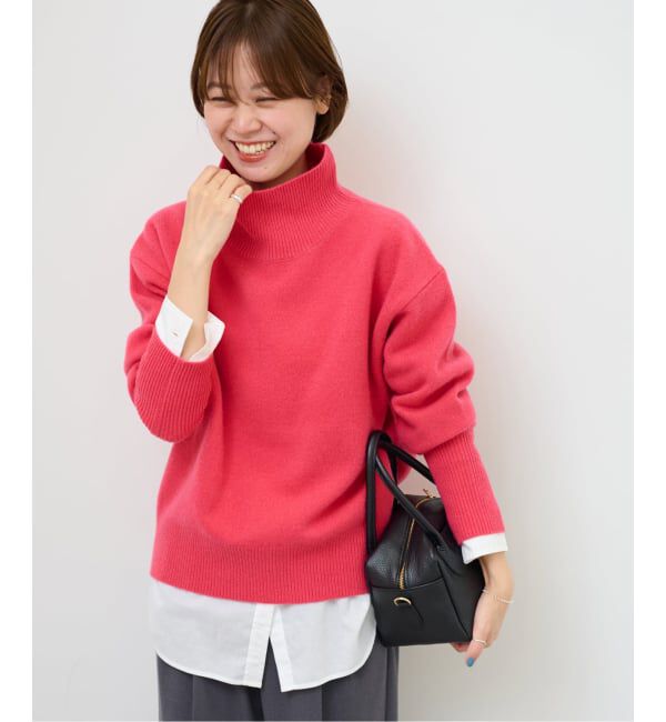 JOURNAL STANDARD relume「《追加予約》ウールカシミヤハイネックプルオーバー」|ニット・セーター|