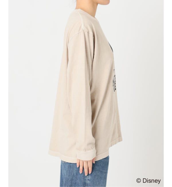journal standard L'essage「(MICKEY)ピグメントロングスリーブTシャツ」|Tシャツ・カットソー|