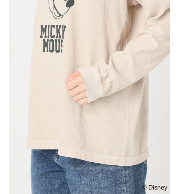 journal standard L'essage「(MICKEY)ピグメントロングスリーブTシャツ」|Tシャツ・カットソー|