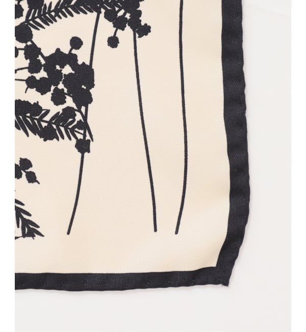 journal standard L'essage「《追加予約》AENEIS/エネス Mimosa Silk Scarf 90-BONE スカーフ」|バンダナ・スカーフ|