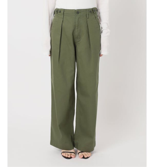 Spick and Span「ラチネバックイージーストレートパンツ」|その他|