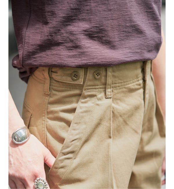 Spick and Span「ラチネバックイージーストレートパンツ」|その他|