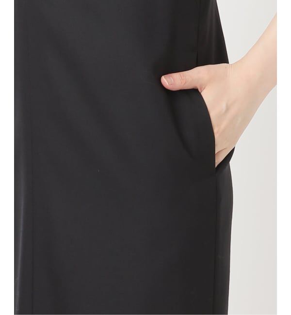 NOBLE「《WEB&一部店舗限定追加予約》ストレートVネックワンピース」|ワンピース|