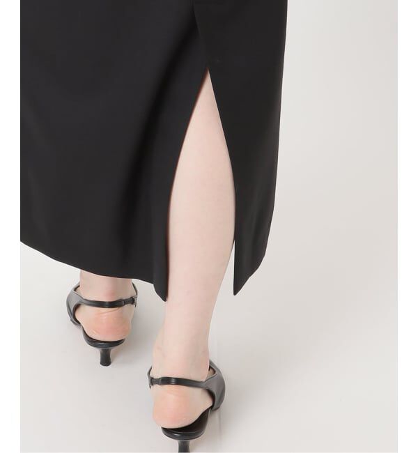 NOBLE「《WEB&一部店舗限定追加予約》ストレートVネックワンピース」|ワンピース|