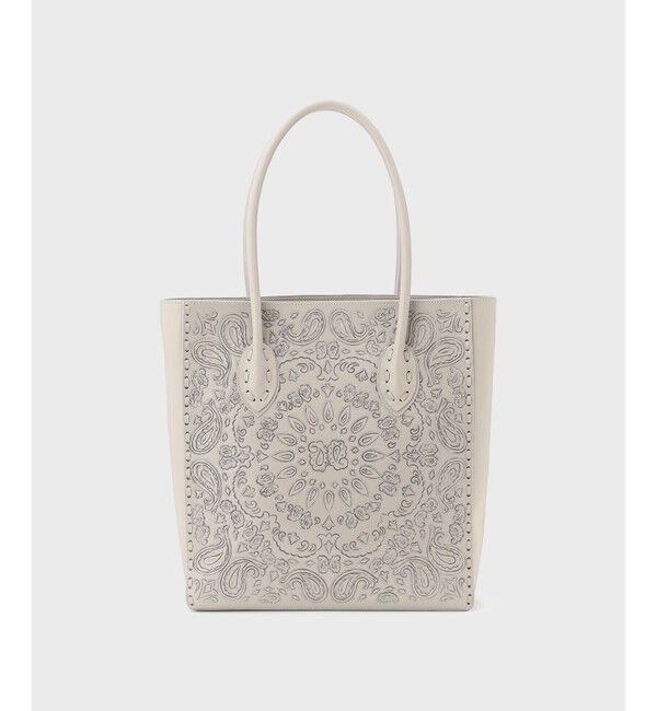 Carving Tribes「 PaisleyTote」|トートバッグ|グレー