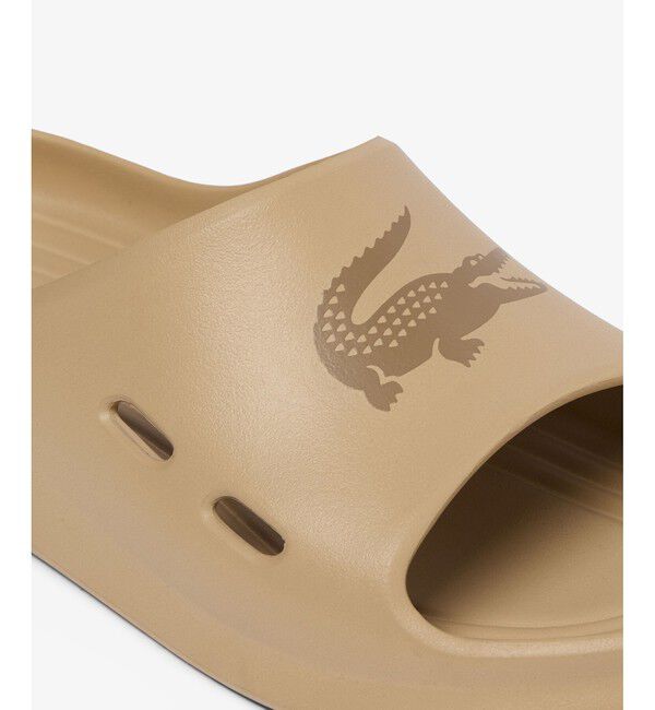 LACOSTE「メンズ MEDUZ SLIDE 126 2 CMA 軽量 ワイドストラップ 厚底スライドサンダル」|サンダル|