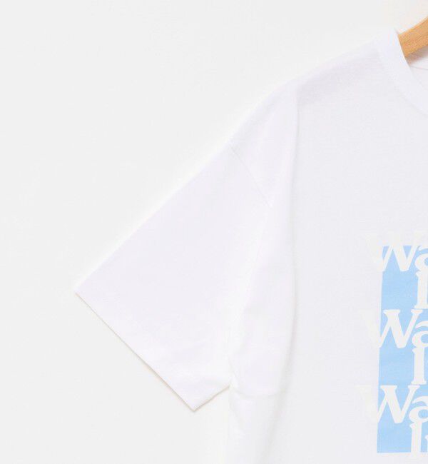 Rie Miller「Wander lustウォッシャブルワイドシルエットプリントTシャツ」|Tシャツ・カットソー|